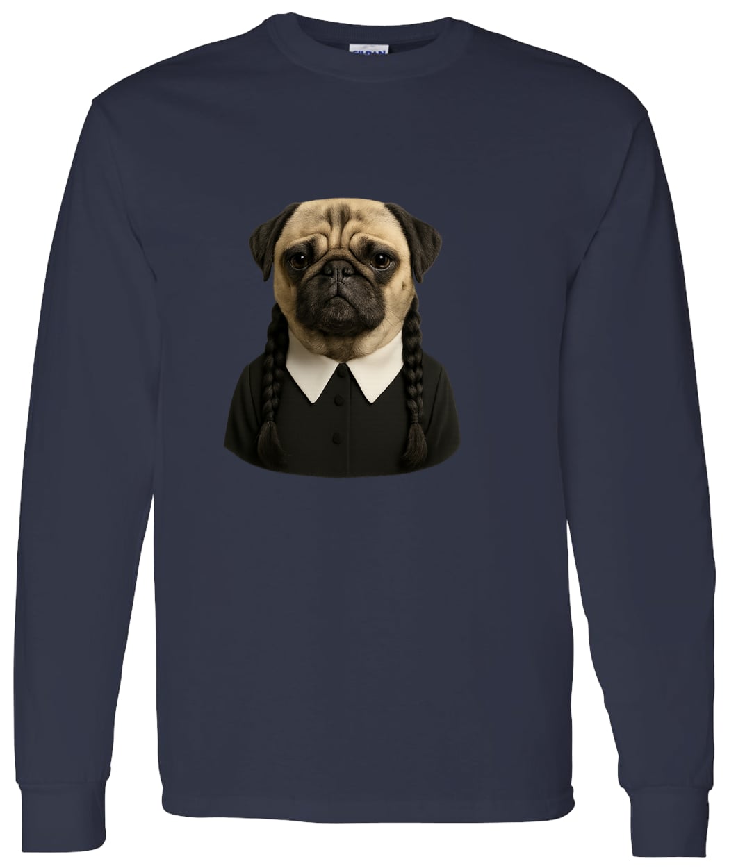 G540 LS T-Shirt 5.3 oz. - Navy