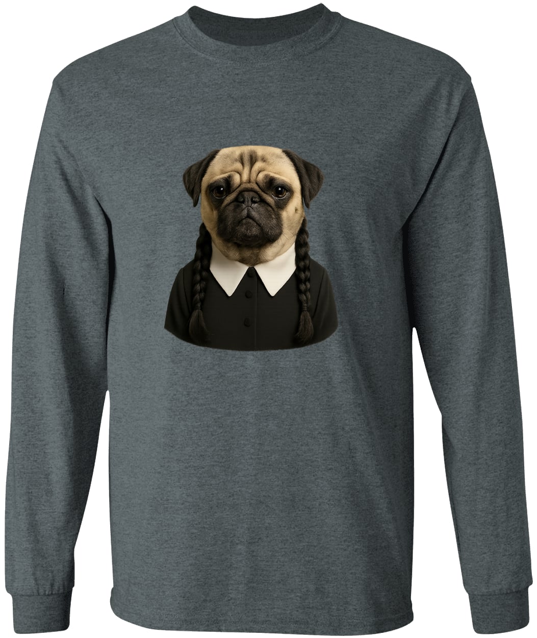 G540 LS T-Shirt 5.3 oz. - Dark Heather
