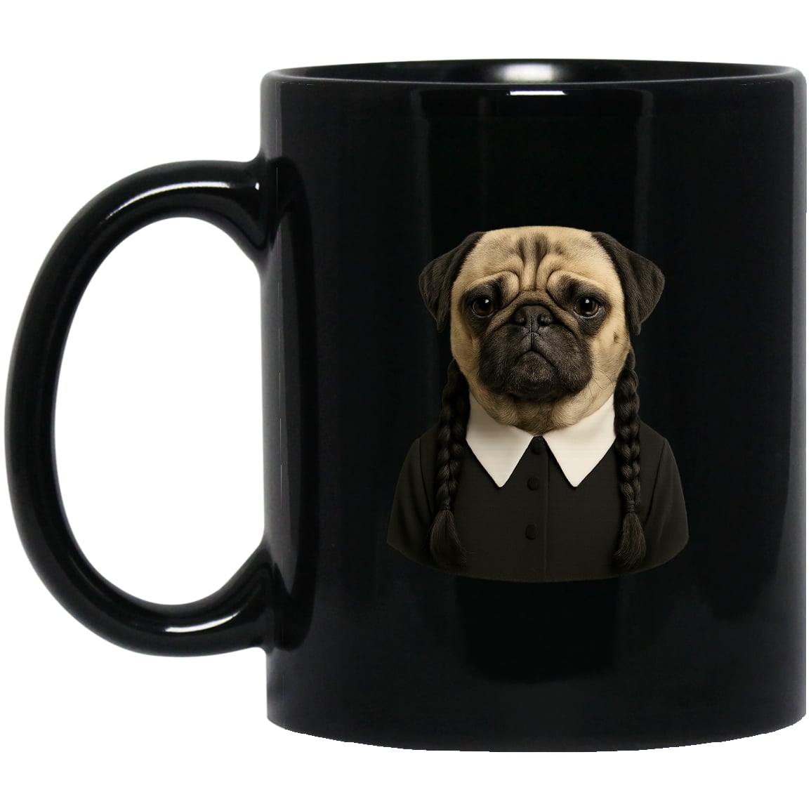 BM11OZ 11oz Black Mug Design Preview