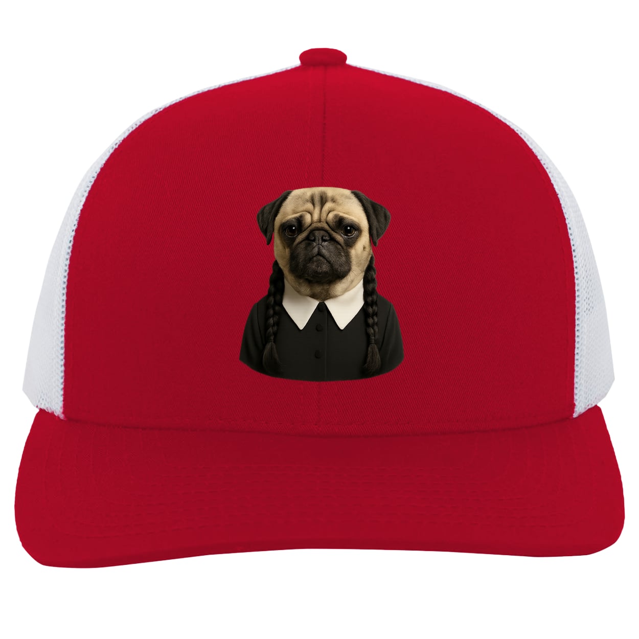 104C Trucker Snap Back - Red/White