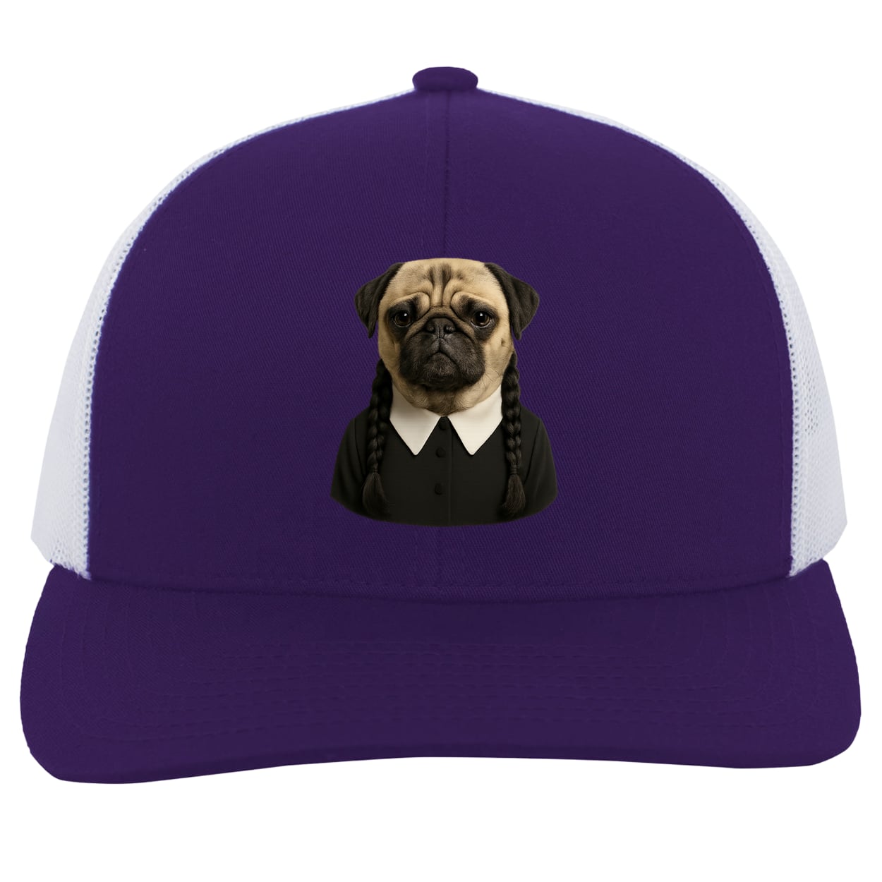 104C Trucker Snap Back - Purple/White