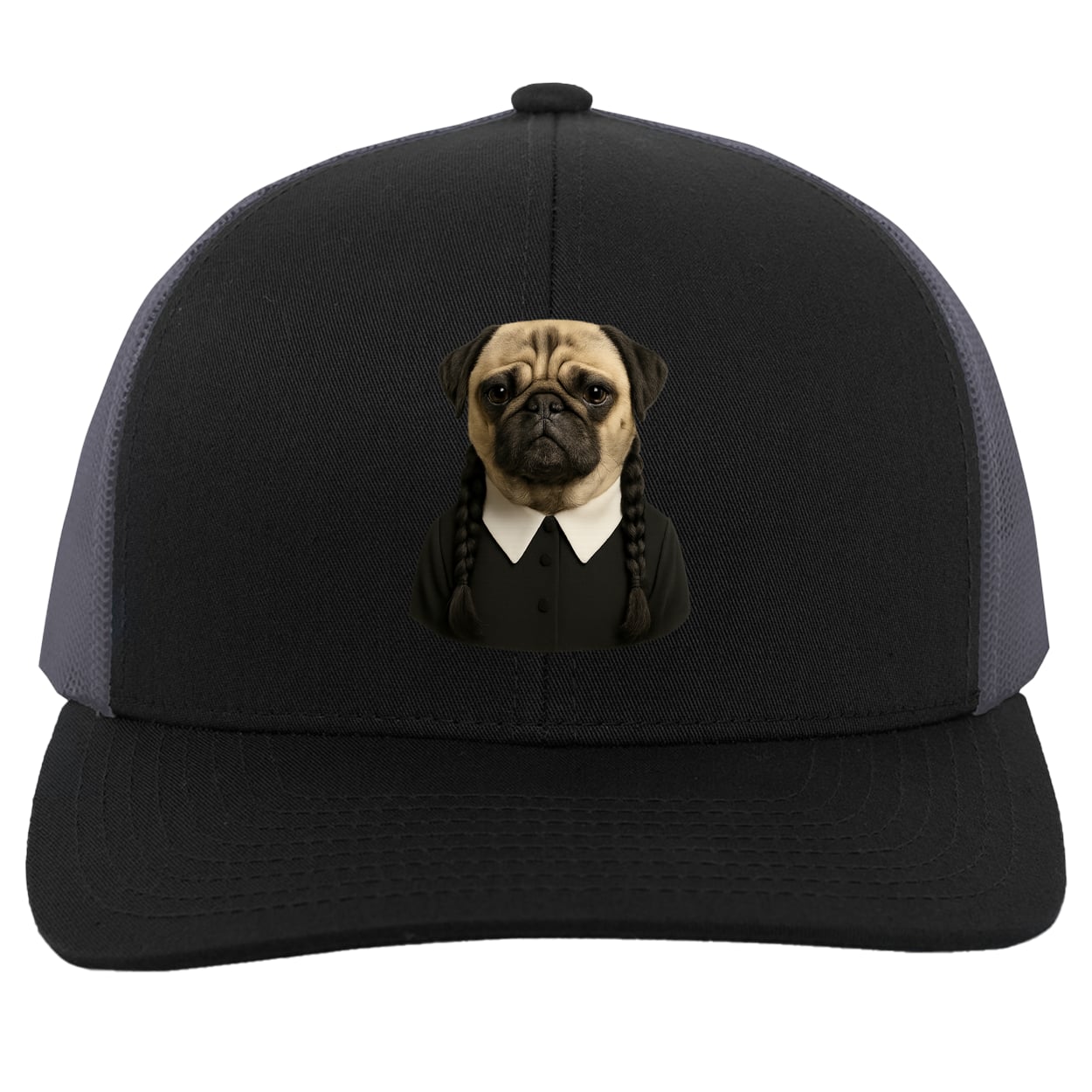 104C Trucker Snap Back - Black/Graphite