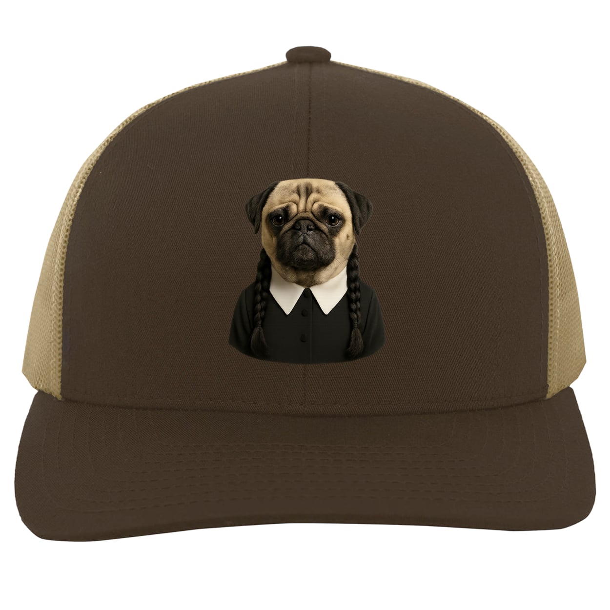 104C Trucker Snap Back - Brown/Khaki