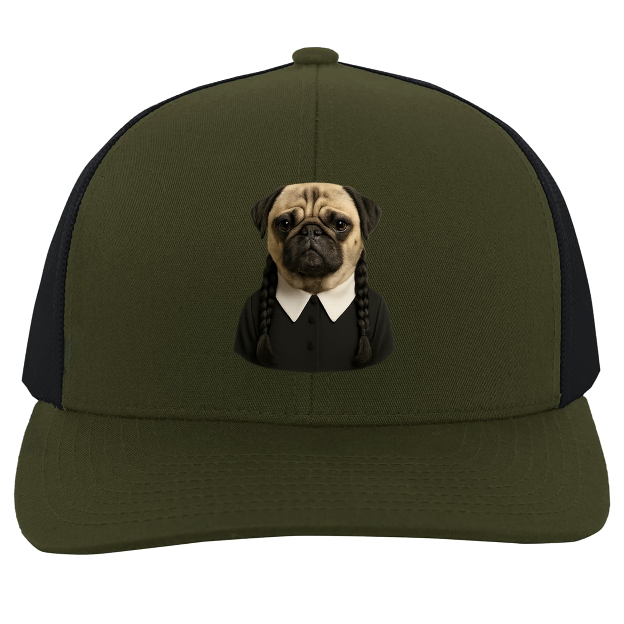 104C Trucker Snap Back - Moss/Charcoal