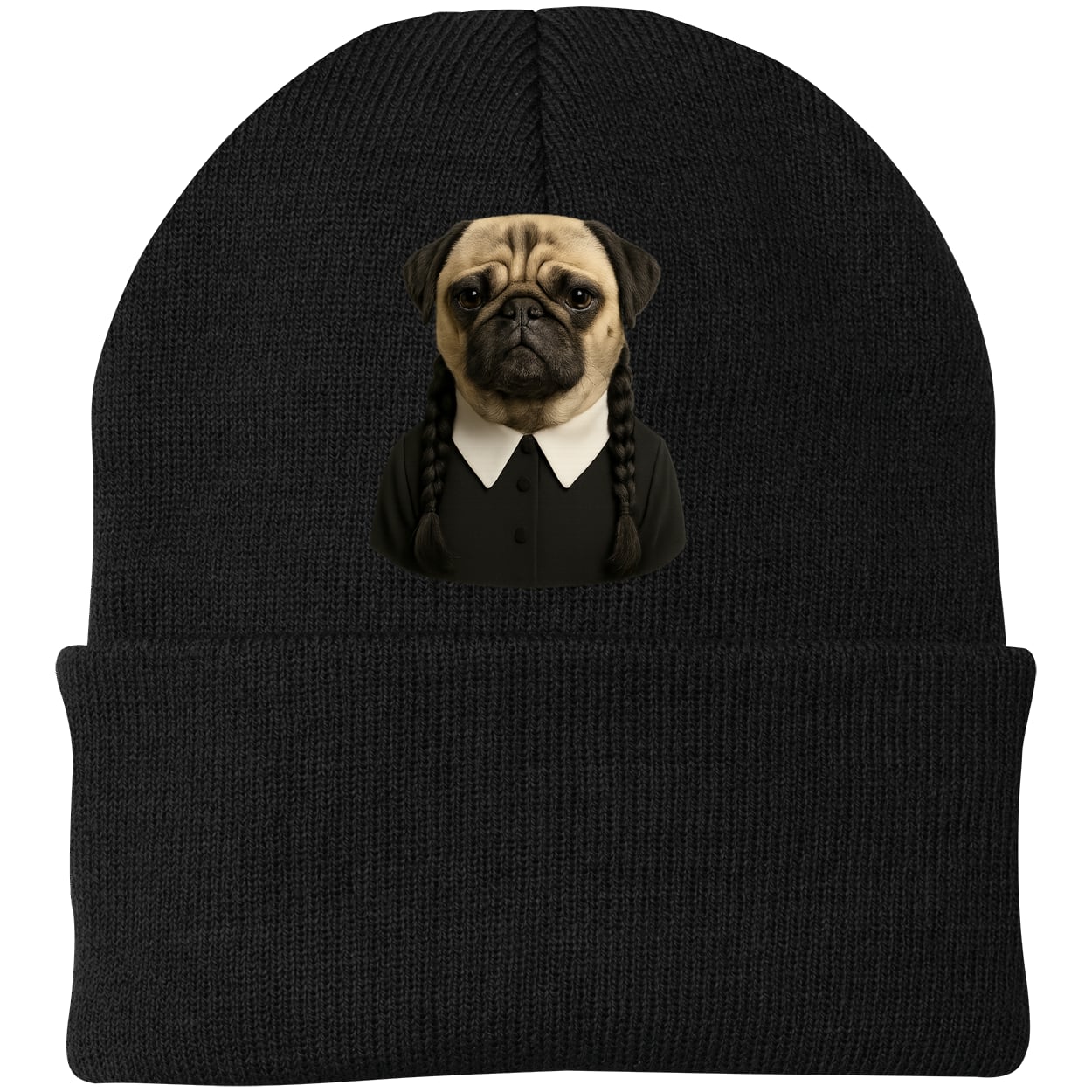 CP90 Port & Company Knit Beanie - Black