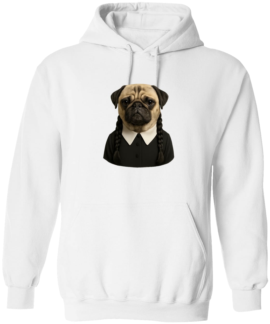 G185 Gildan Pullover Hoodie - White