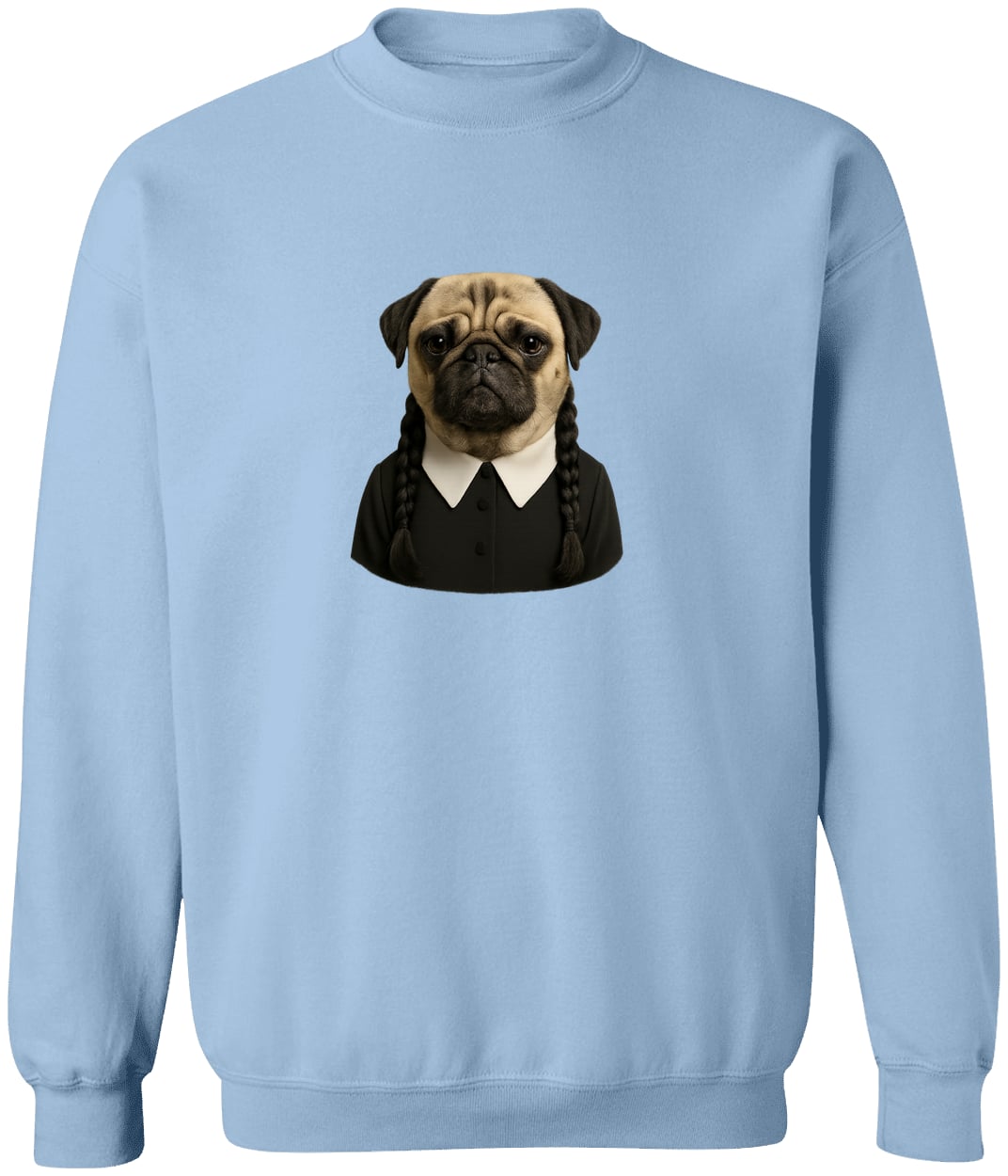 G180 Gildan Crewneck Pullover Sweatshirt - Light Blue