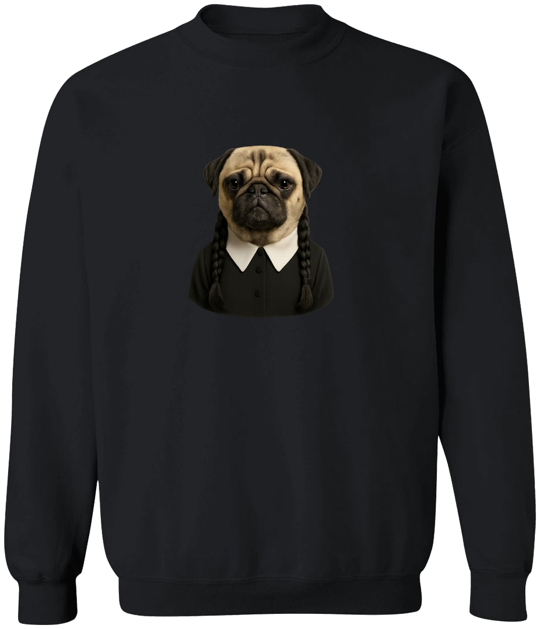 G180 Gildan Crewneck Pullover Sweatshirt - Black