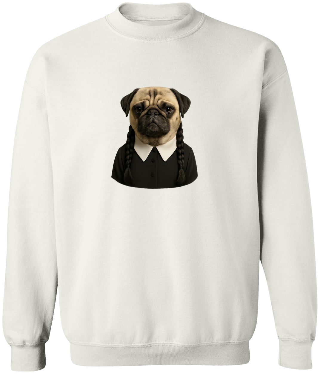 G180 Gildan Crewneck Pullover Sweatshirt - White