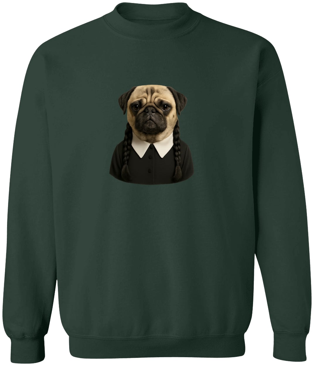 G180 Gildan Crewneck Pullover Sweatshirt - Forest Green