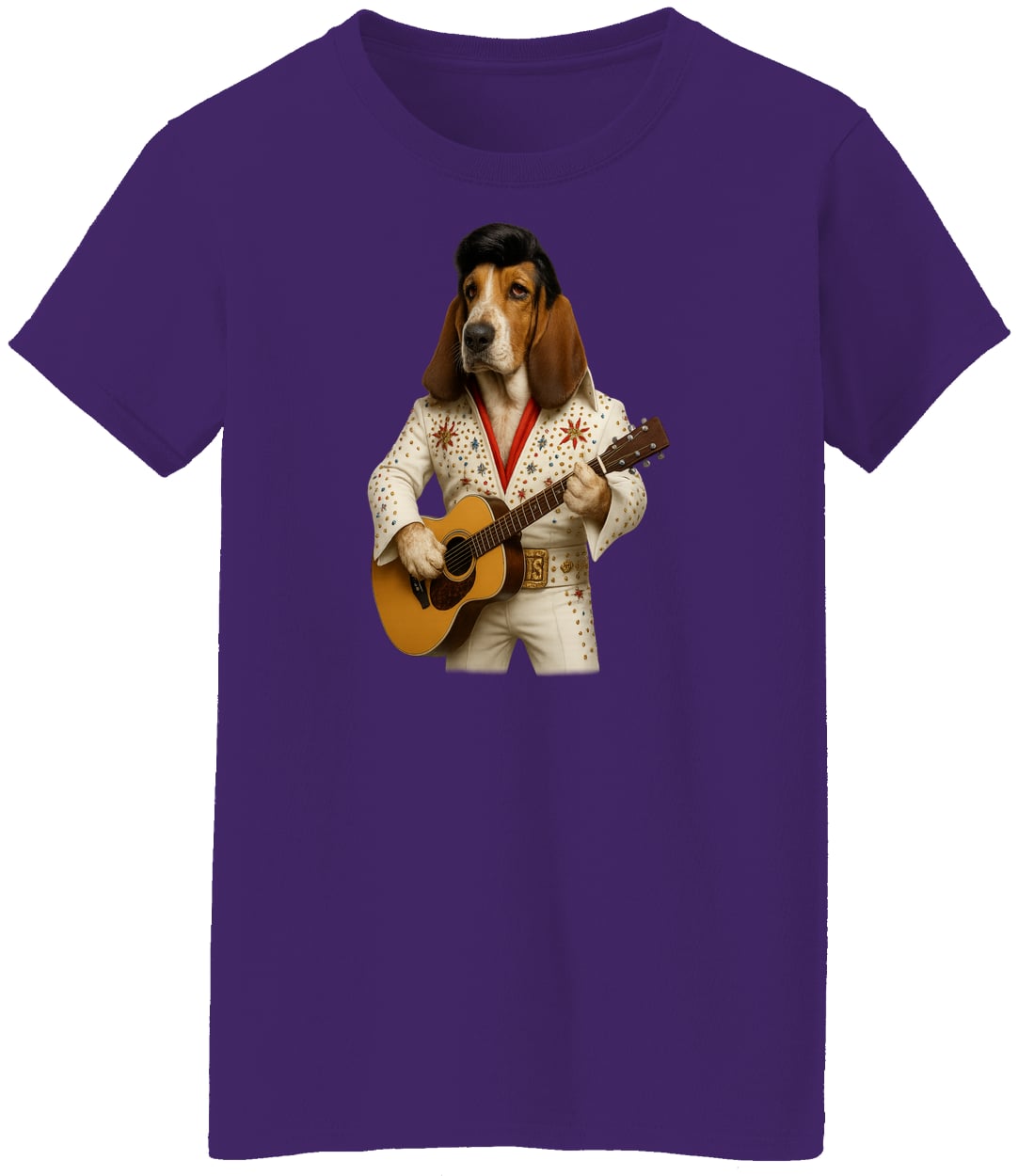 G500L Ladies' 5.3 oz. T-Shirt - Purple