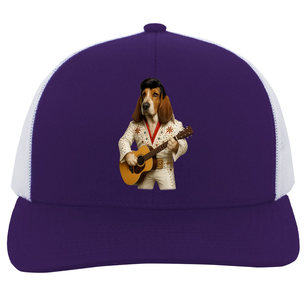 104C Trucker Snap Back - Purple/White