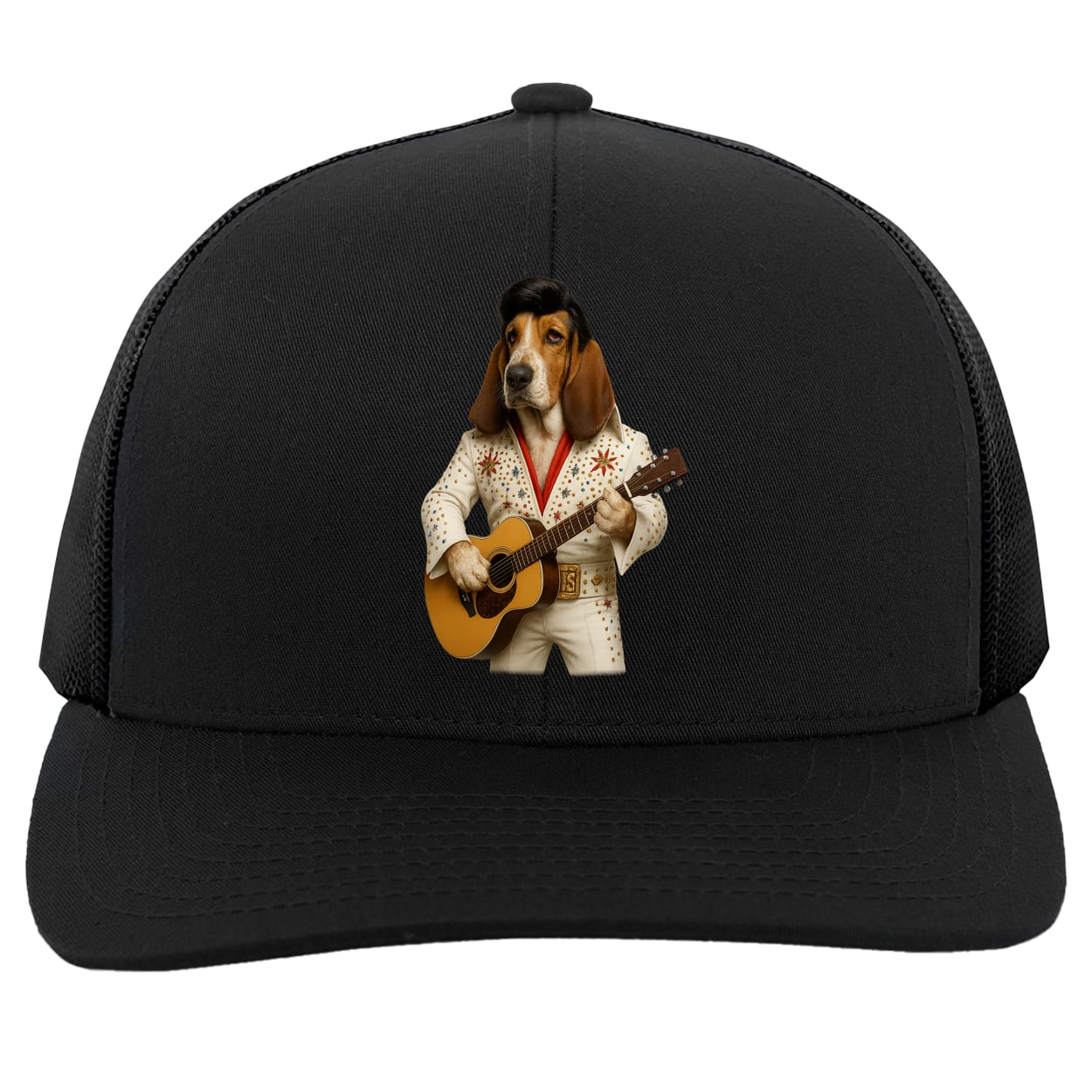 104C Trucker Snap Back - Black