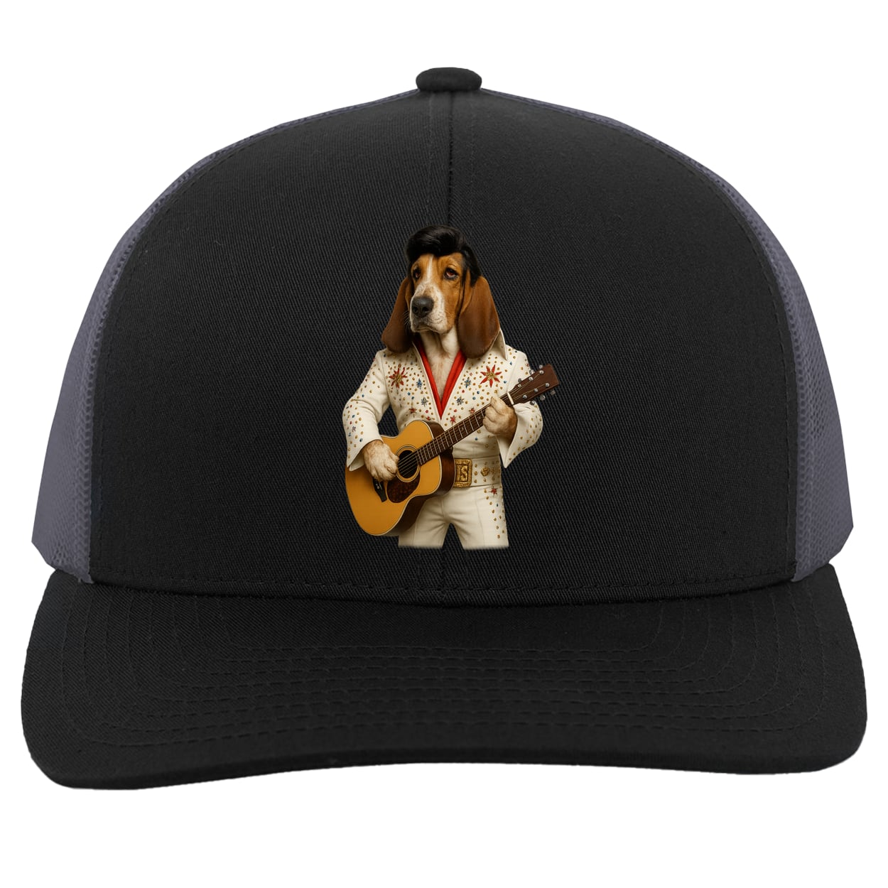 104C Trucker Snap Back - Black/Graphite