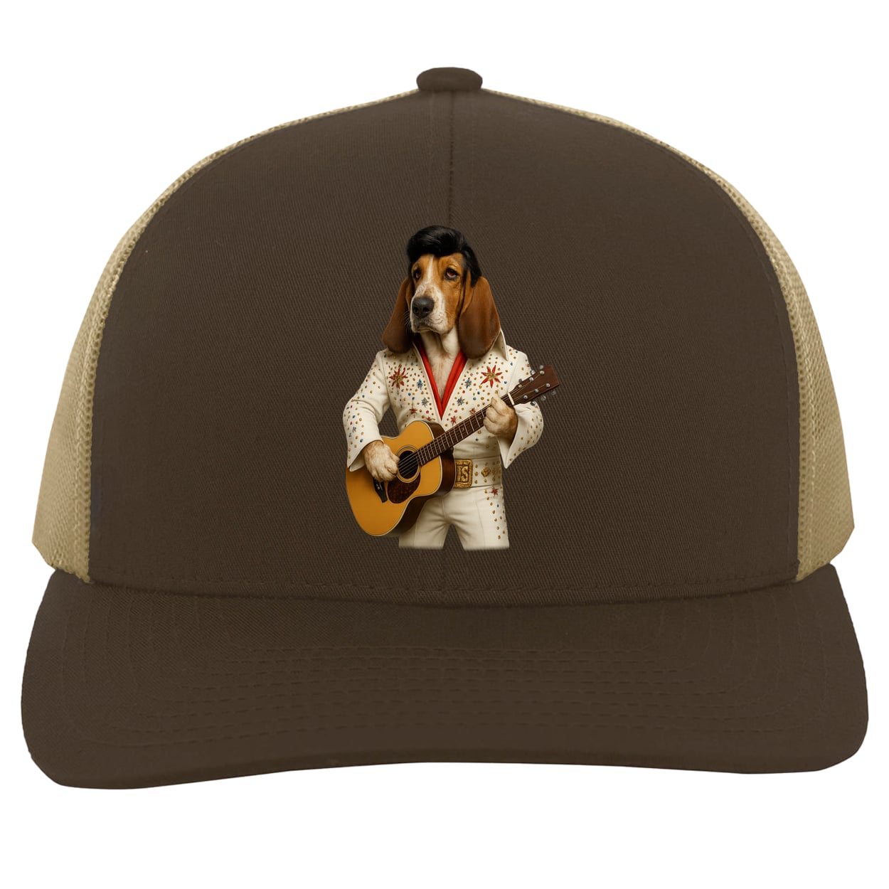 104C Trucker Snap Back - Brown/Khaki