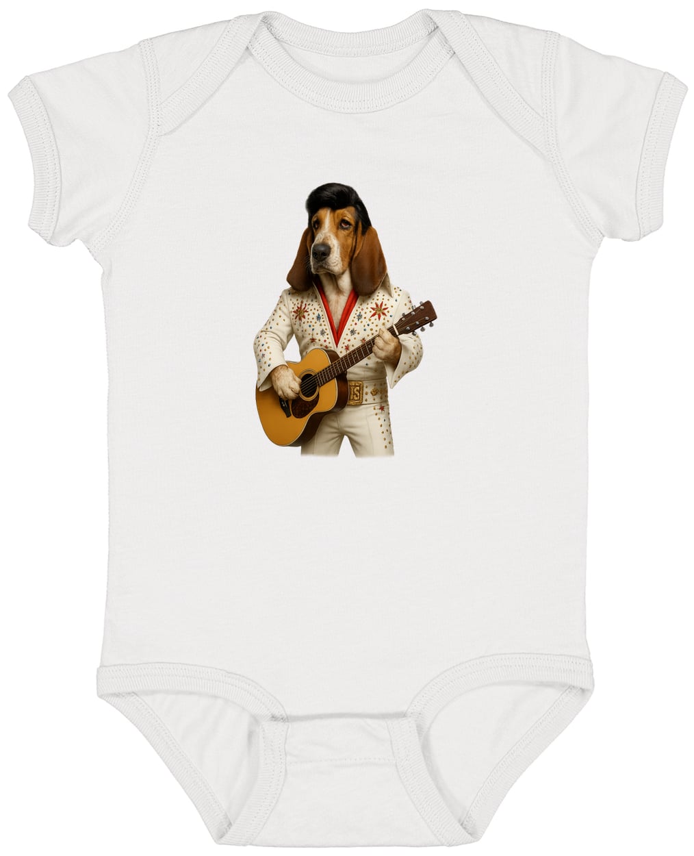 4424 Infant Fine Jersey Bodysuit - White