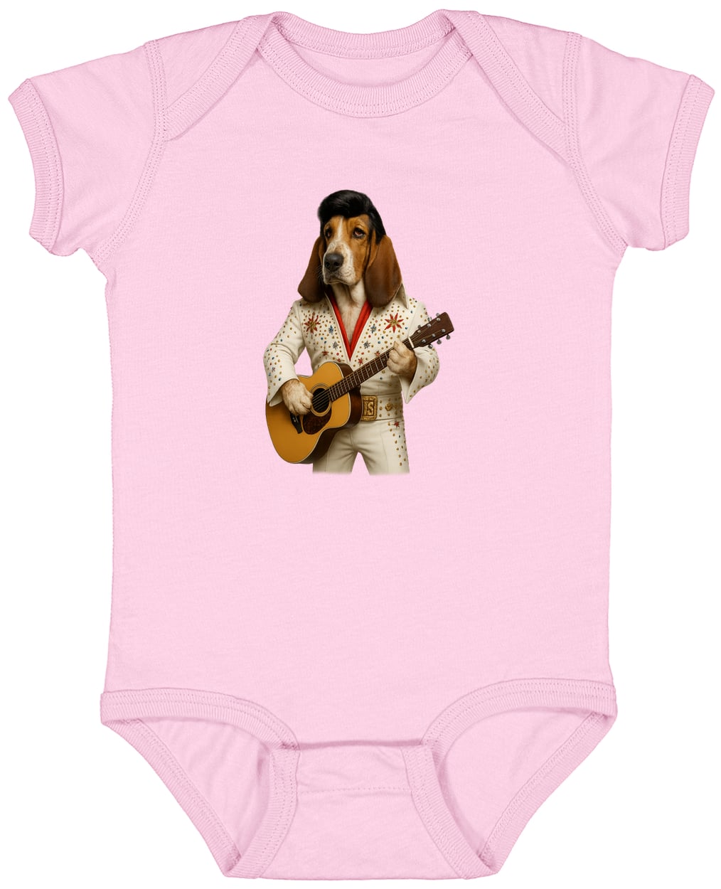 4424 Infant Fine Jersey Bodysuit - Pink