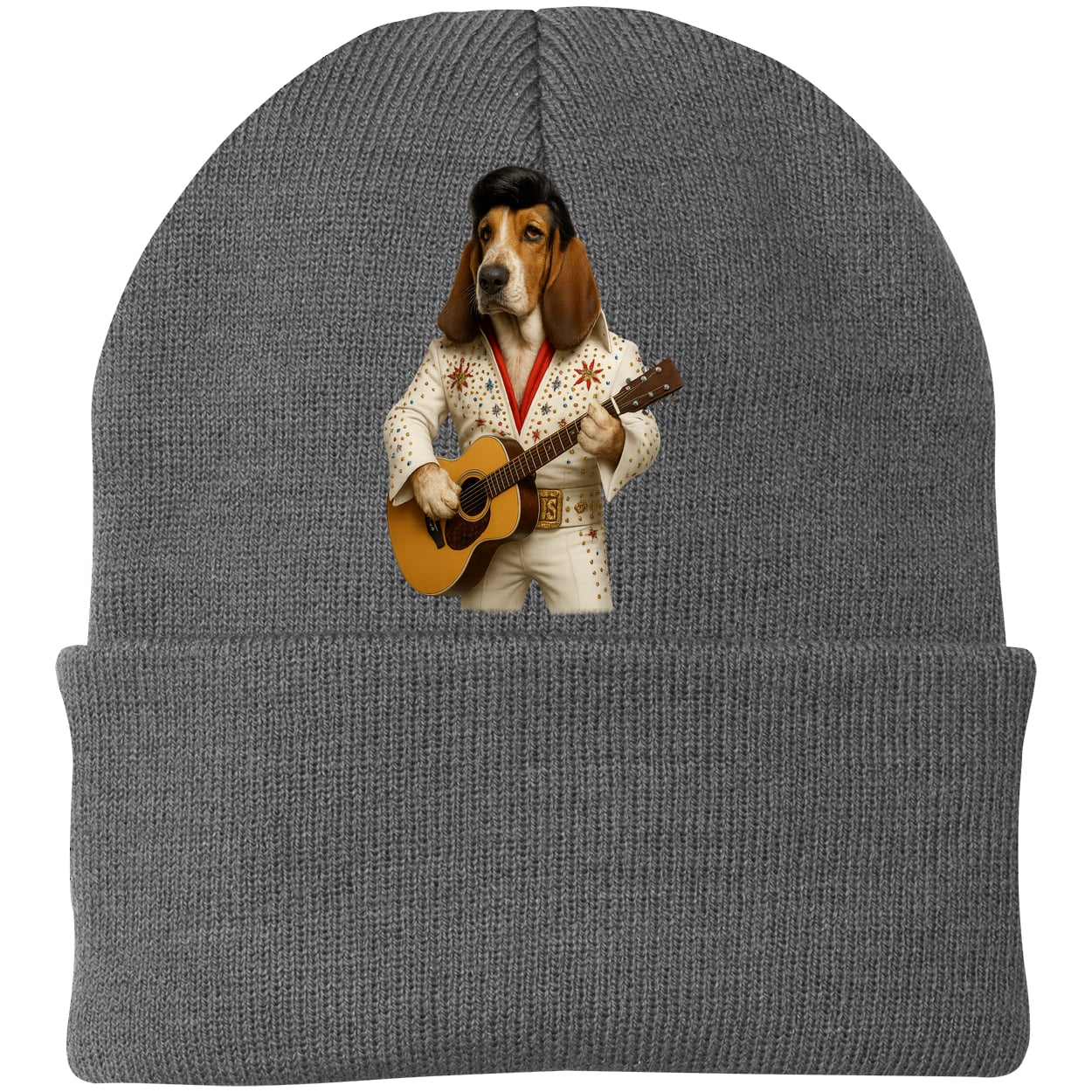 CP90 Port & Company Knit Beanie - Athletic Oxford