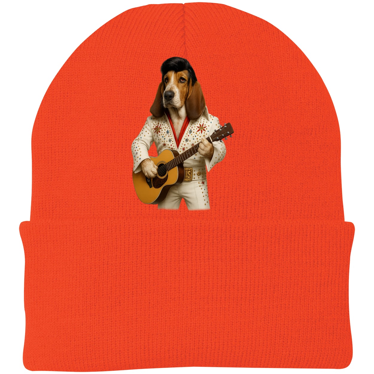 CP90 Port & Company Knit Beanie - Athletic Orange