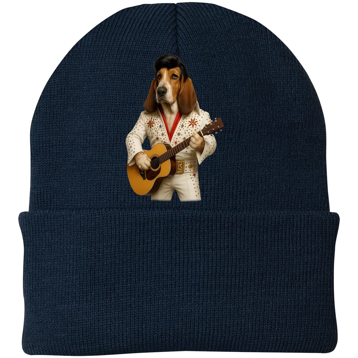 CP90 Port & Company Knit Beanie - Navy