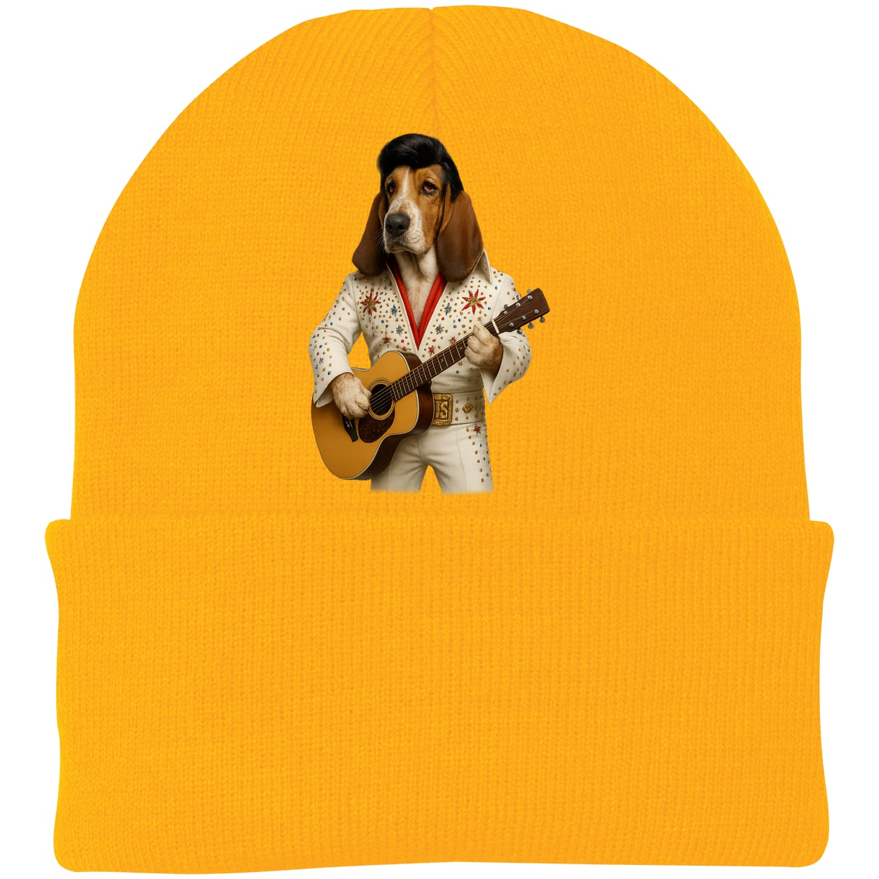 CP90 Port & Company Knit Beanie - Athletic Gold