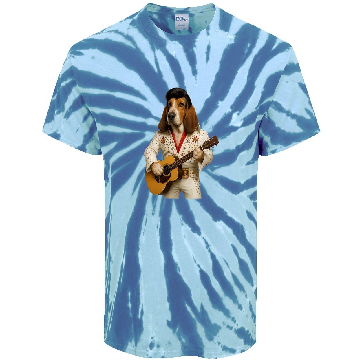 PC147 Port & Company Tie-Dye Tee - Royal