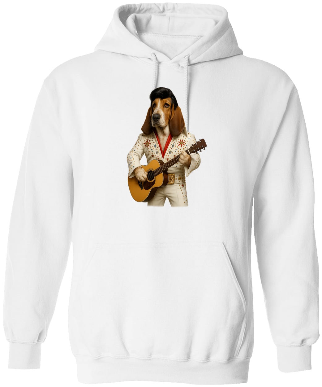 G185 Gildan Pullover Hoodie - White