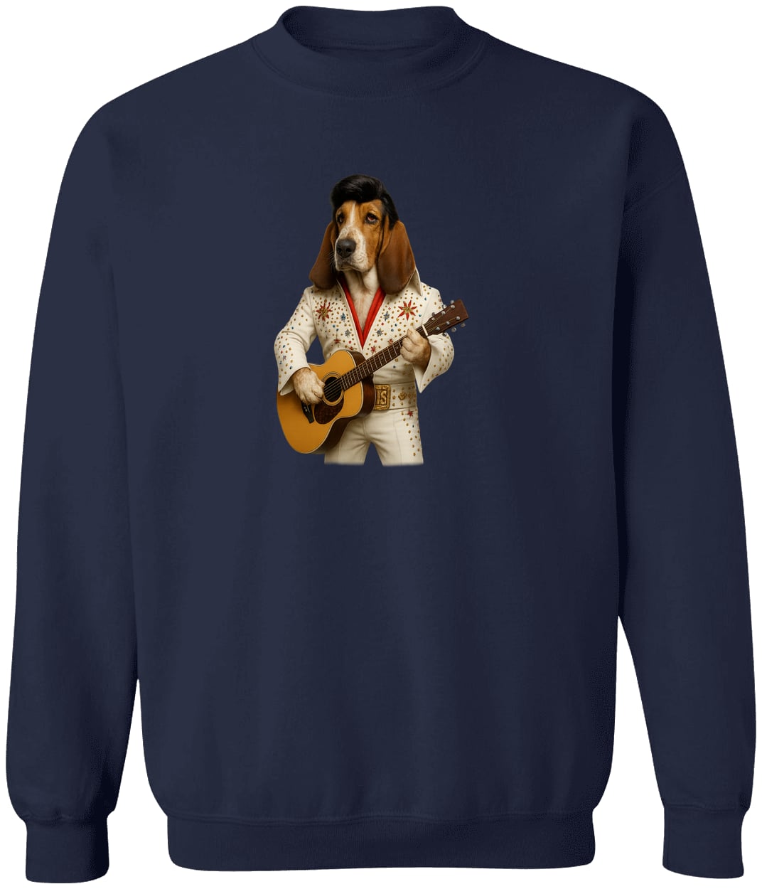G180 Gildan Crewneck Pullover Sweatshirt - Navy