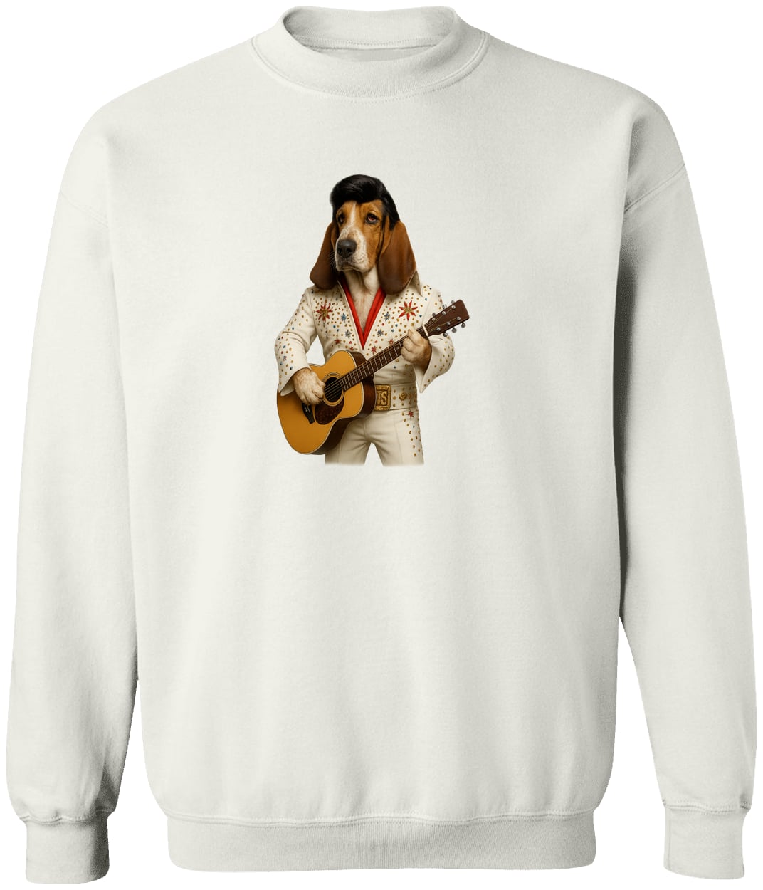 G180 Gildan Crewneck Pullover Sweatshirt - White