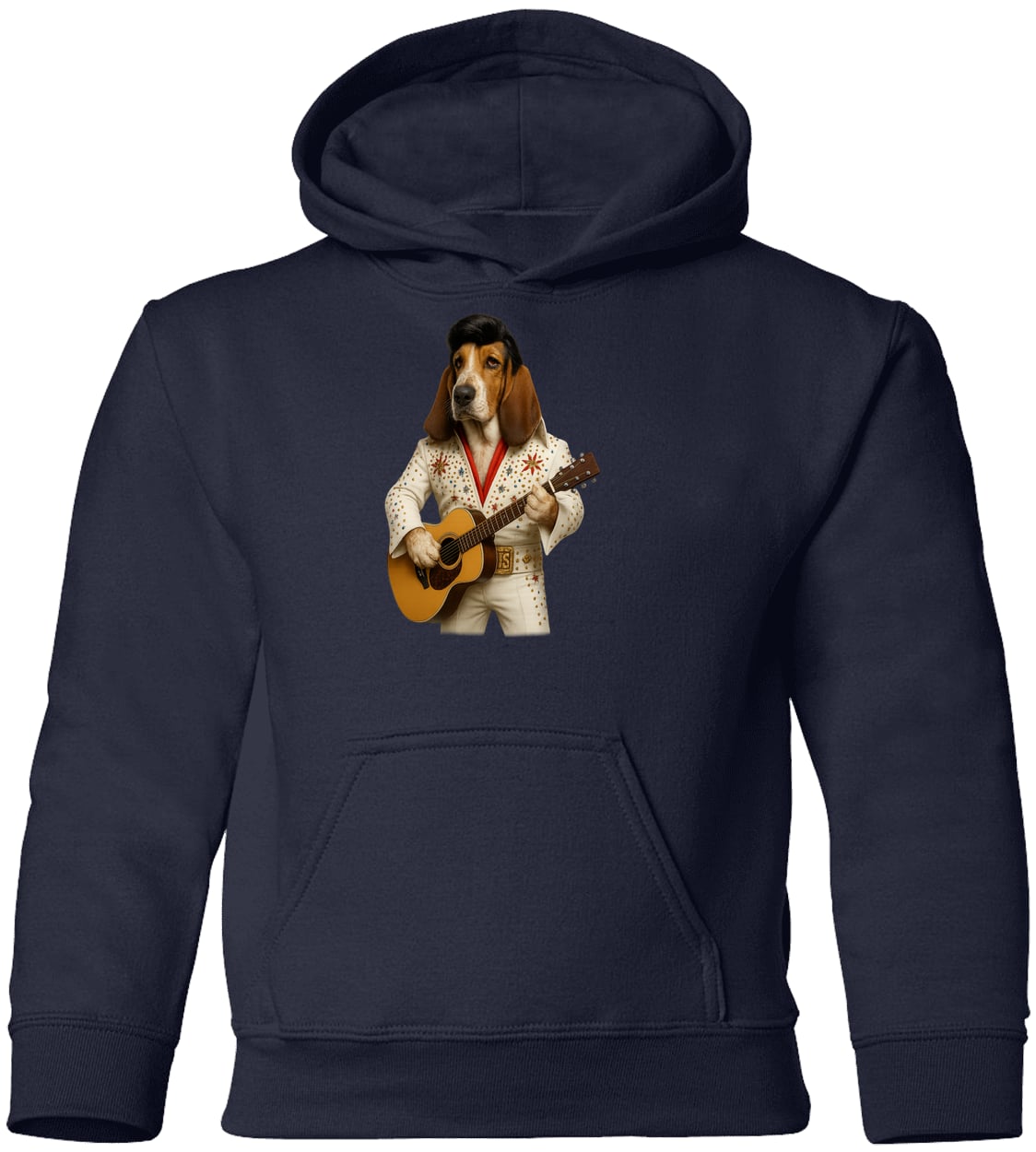 G185B Gildan Youth Pullover Hoodie - Navy