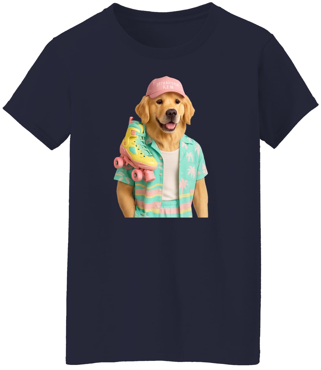 G500L Ladies' 5.3 oz. T-Shirt - Navy