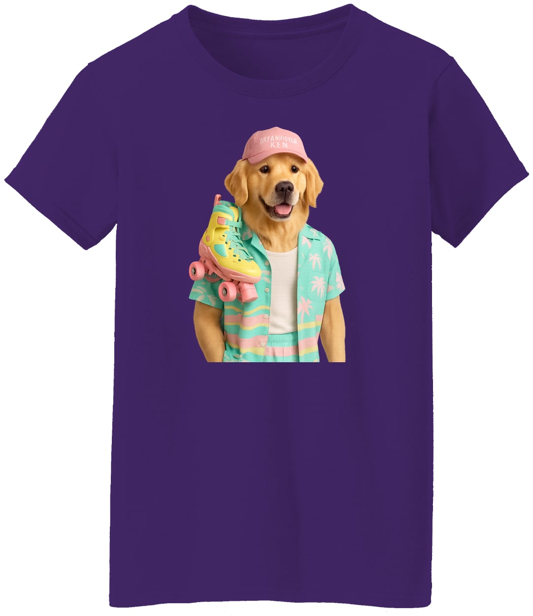 G500L Ladies' 5.3 oz. T-Shirt - Purple