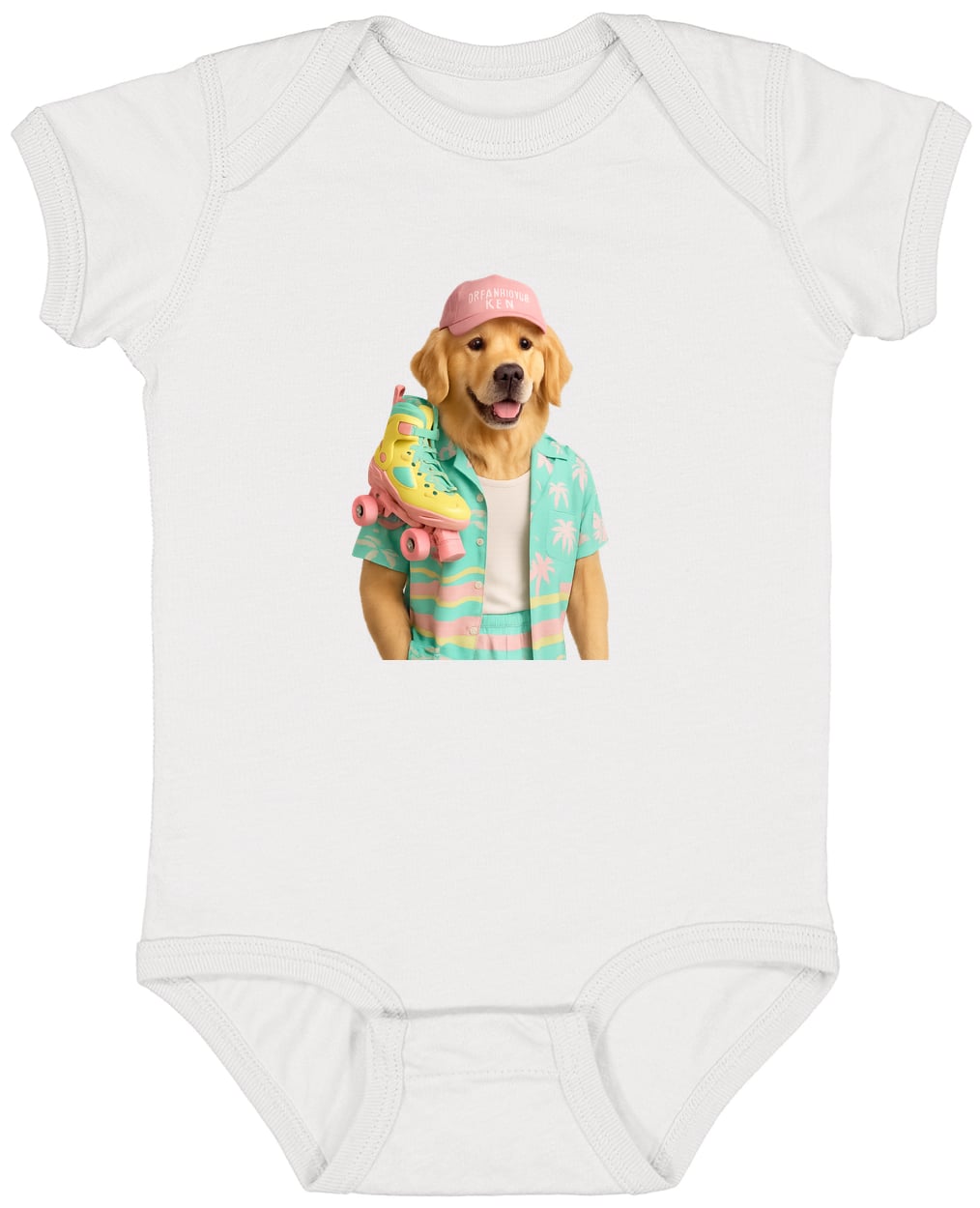 4424 Infant Fine Jersey Bodysuit - White