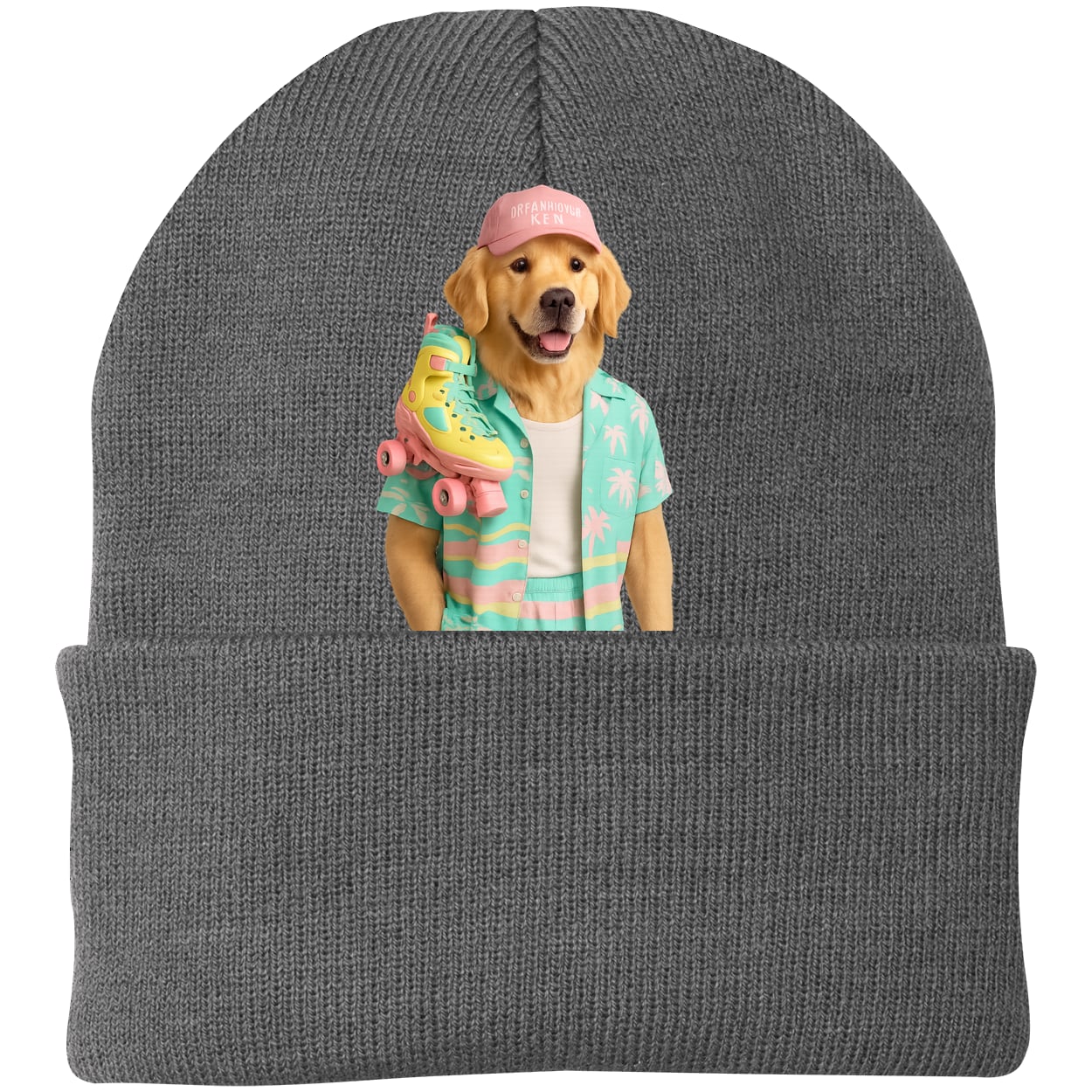 CP90 Port & Company Knit Beanie - Athletic Oxford