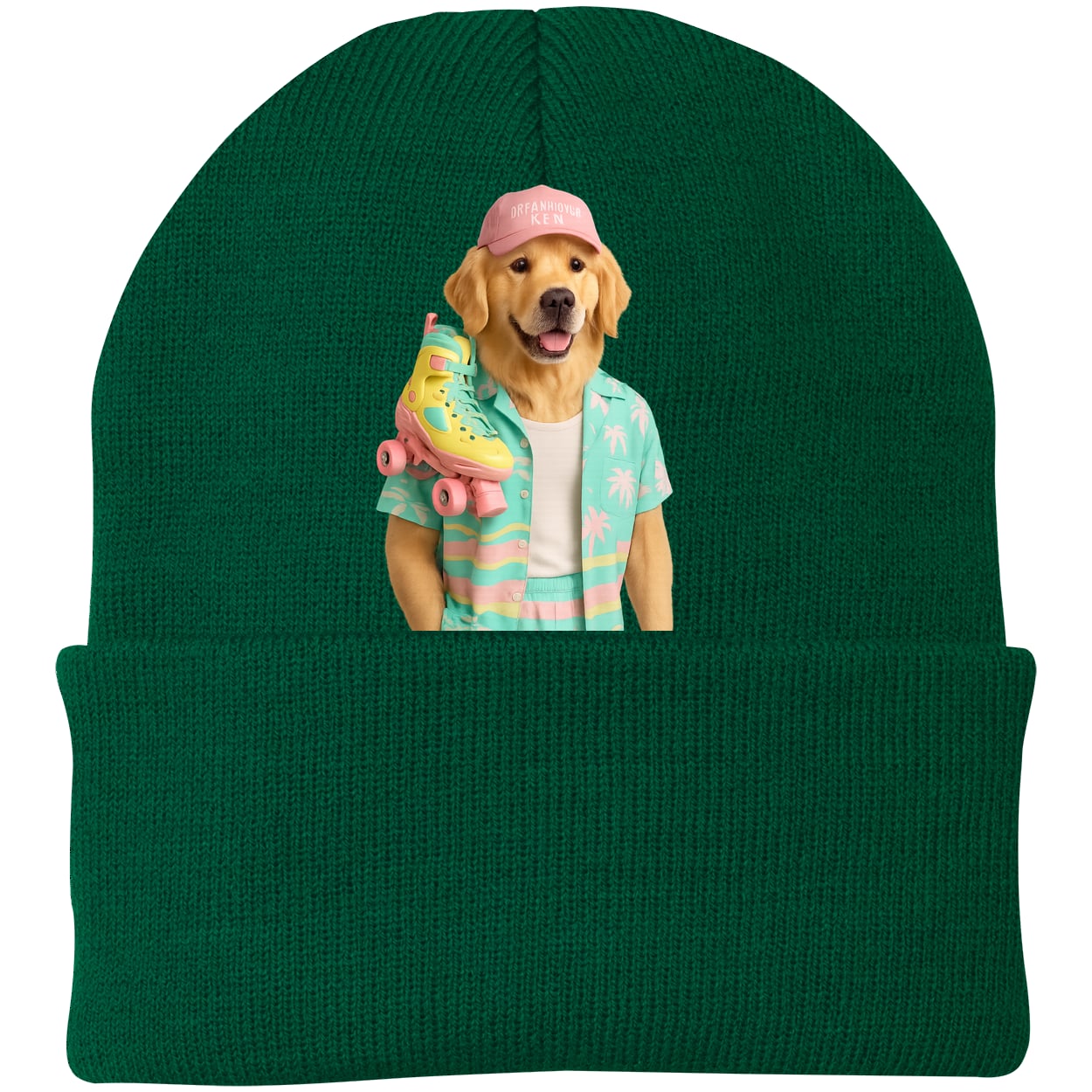 CP90 Port & Company Knit Beanie - Athletic Green