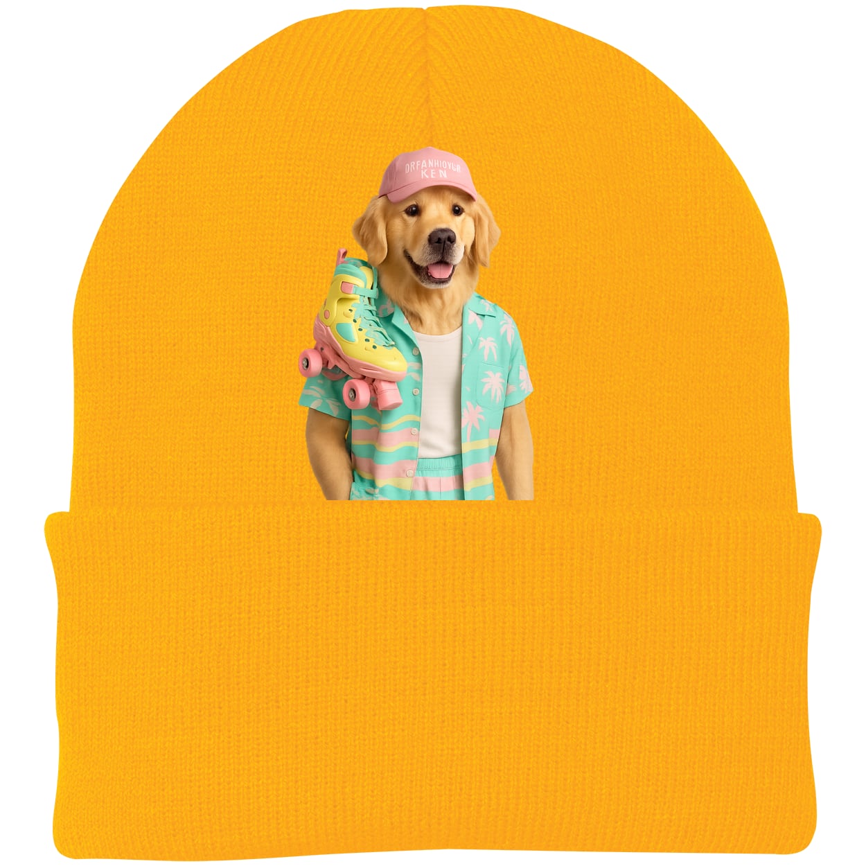 CP90 Port & Company Knit Beanie - Athletic Gold