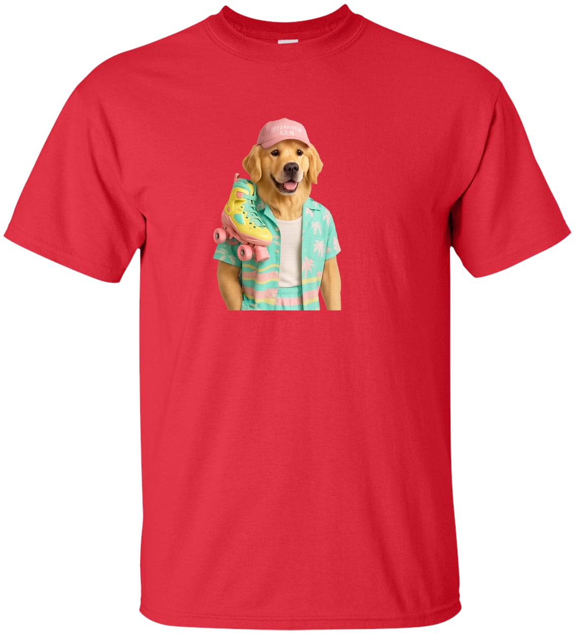 G200T Gildan Mens Tall Ultra Cotton Tee - Red