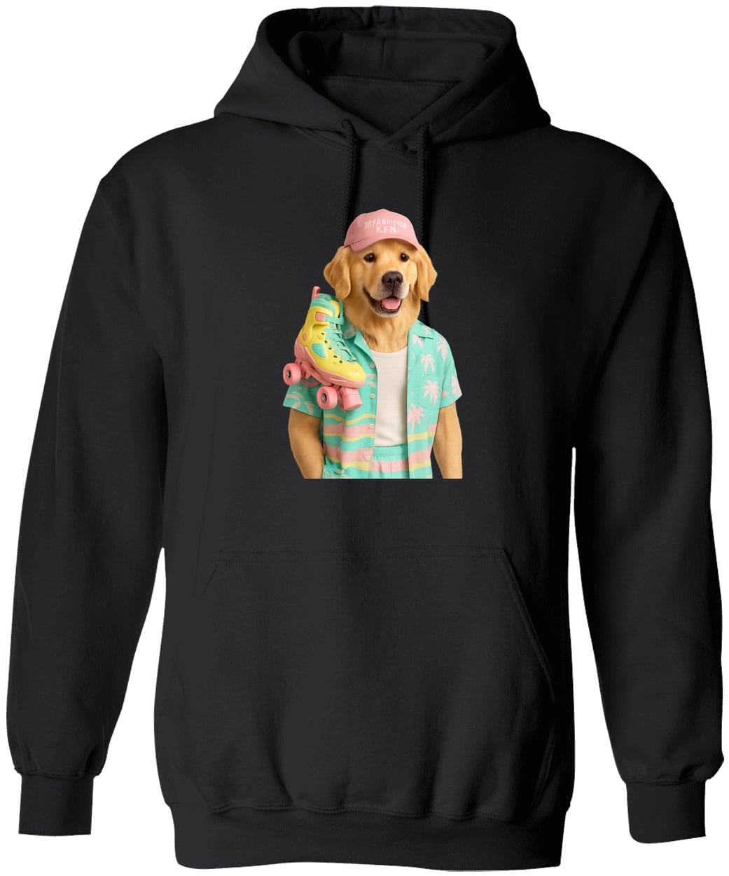 G185 Gildan Pullover Hoodie - Black