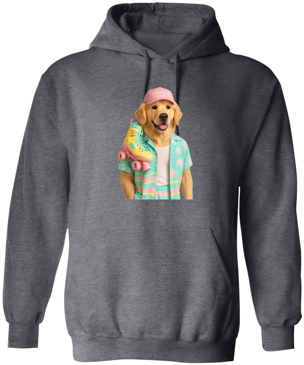 G185 Gildan Pullover Hoodie - Dark Heather