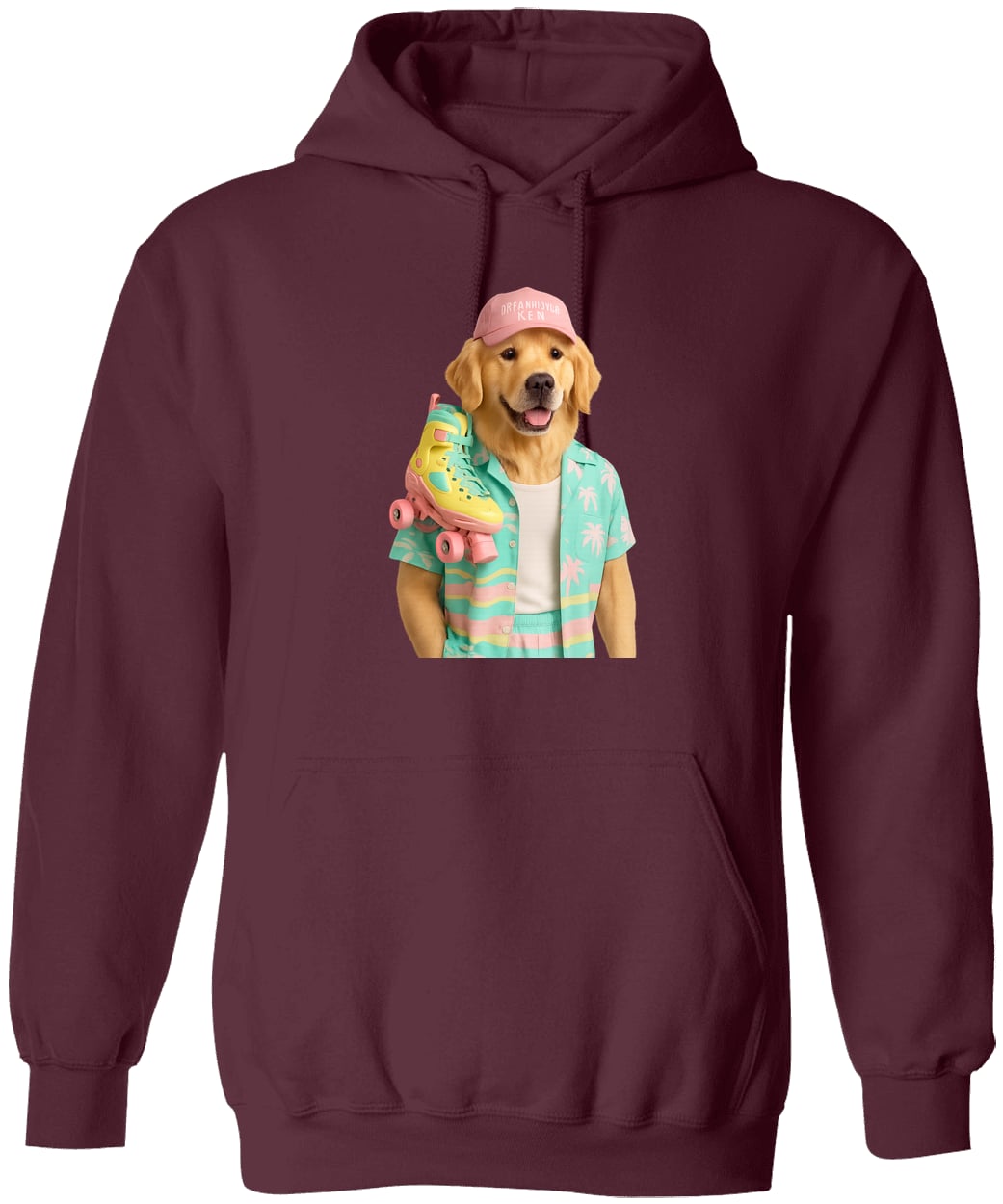 G185 Gildan Pullover Hoodie - Maroon