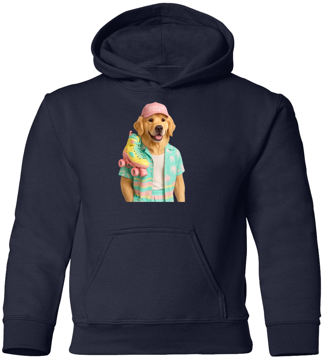 G185B Gildan Youth Pullover Hoodie - Navy