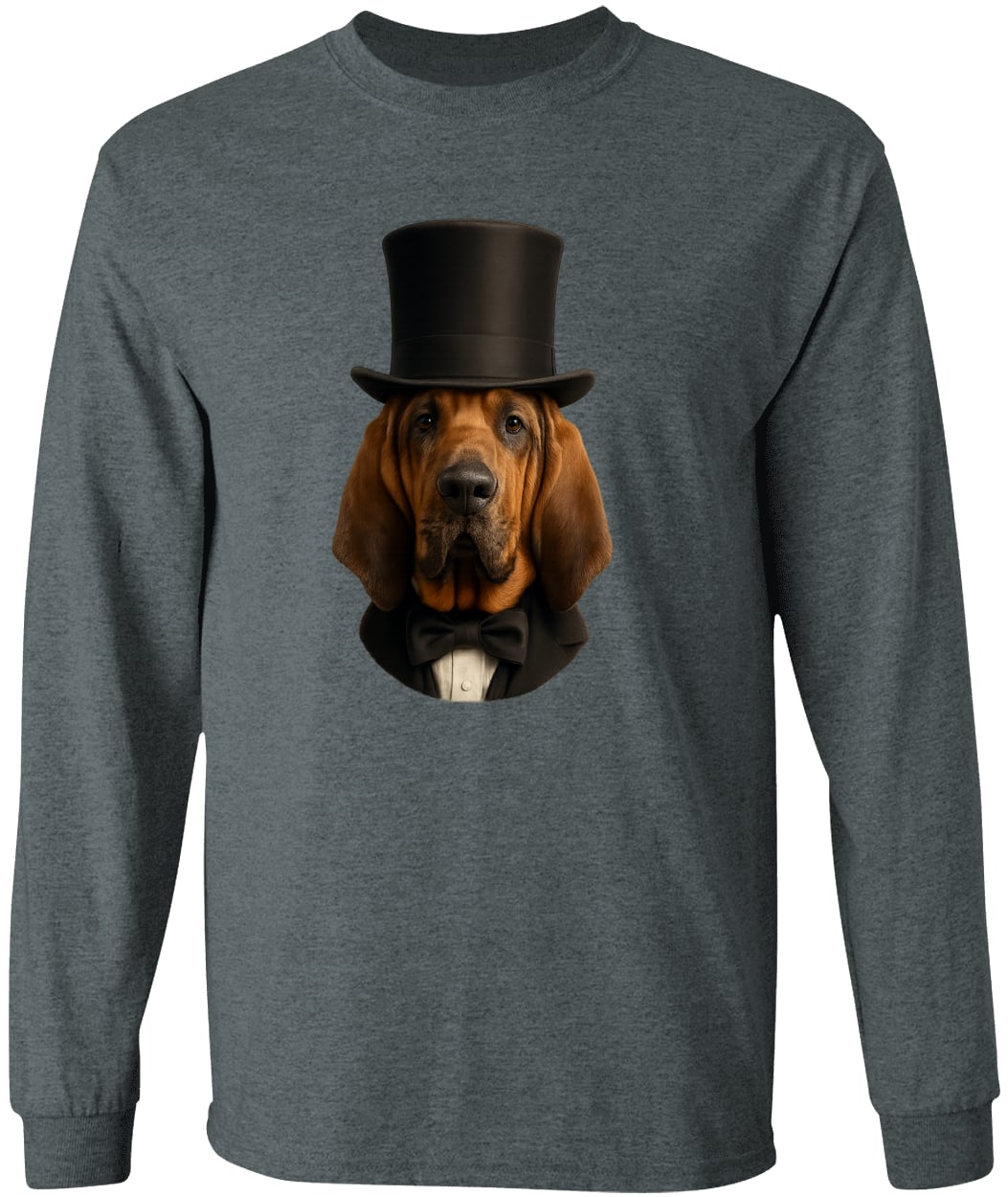 G540 LS T-Shirt 5.3 oz. - Dark Heather