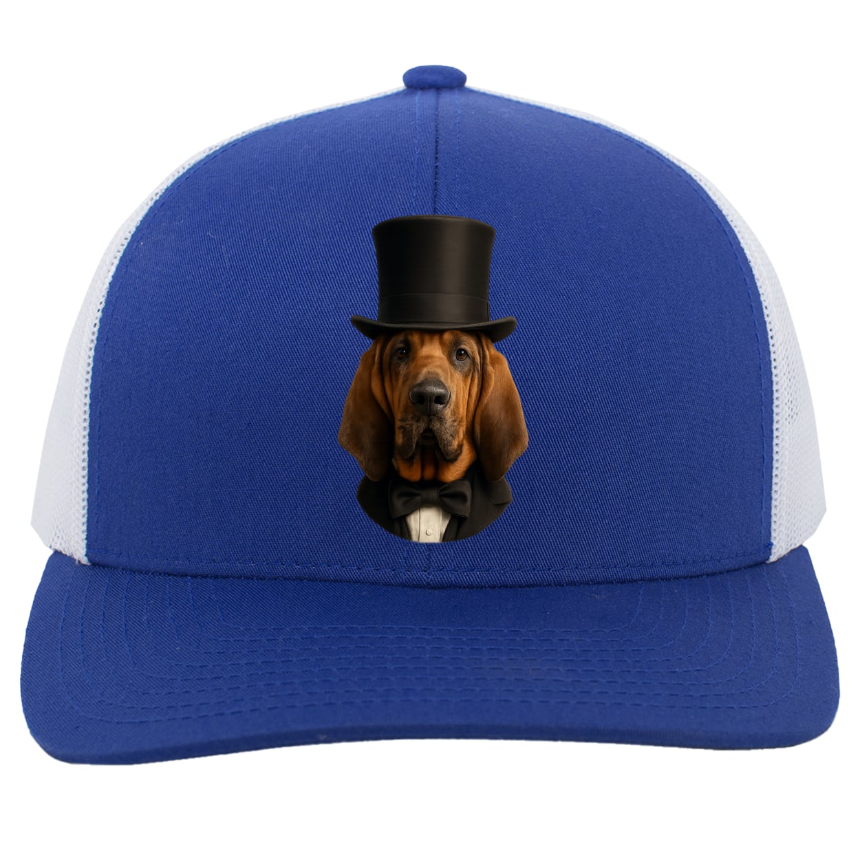 104C Trucker Snap Back - Royal/White