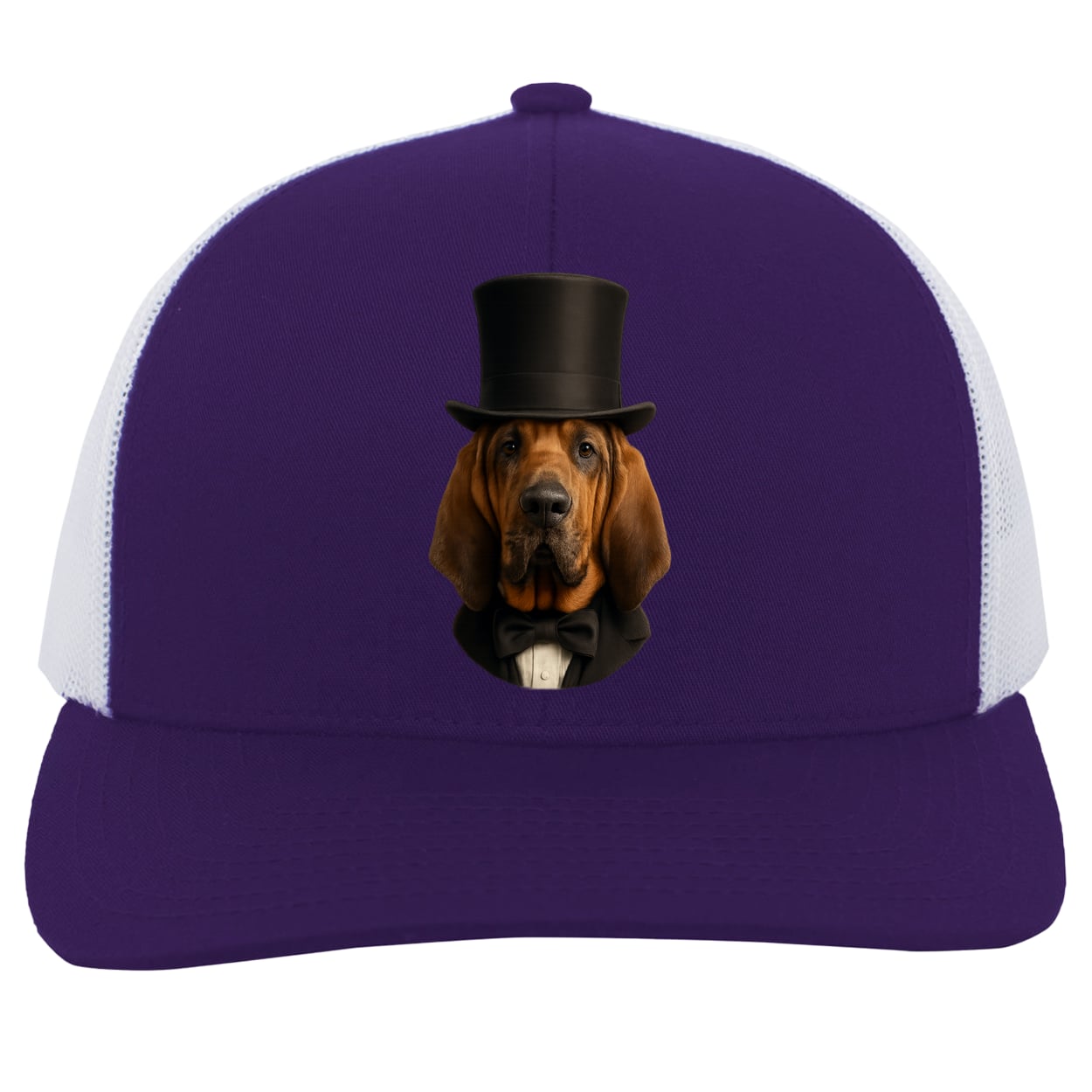 104C Trucker Snap Back - Purple/White