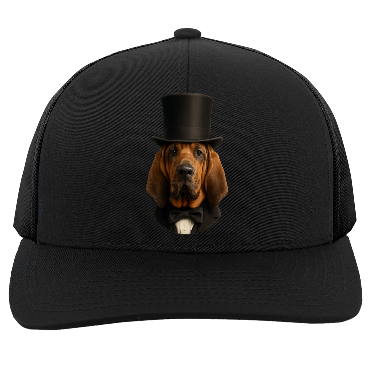 104C Trucker Snap Back - Black