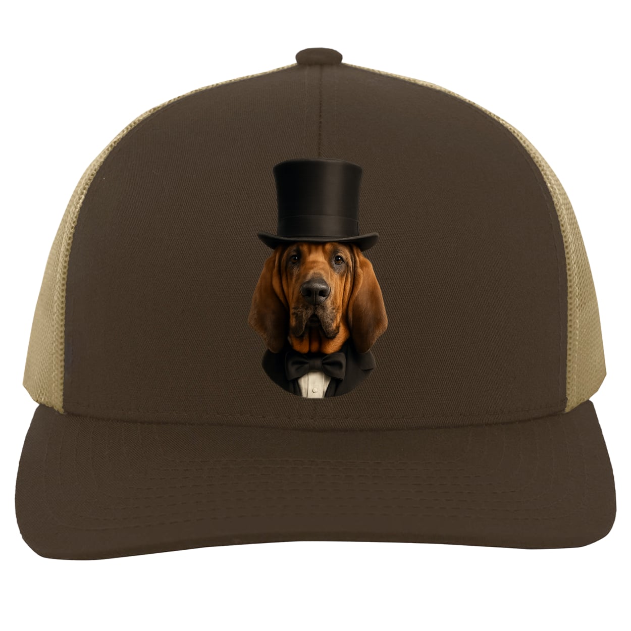 104C Trucker Snap Back - Brown/Khaki