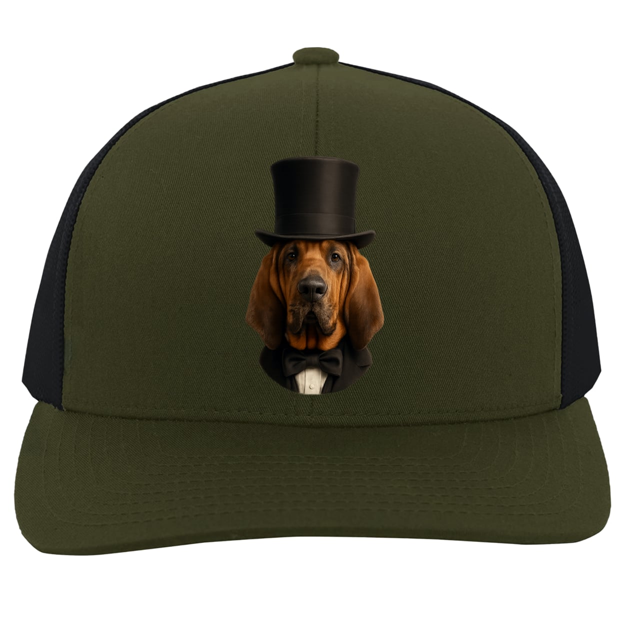 104C Trucker Snap Back - Moss/Charcoal