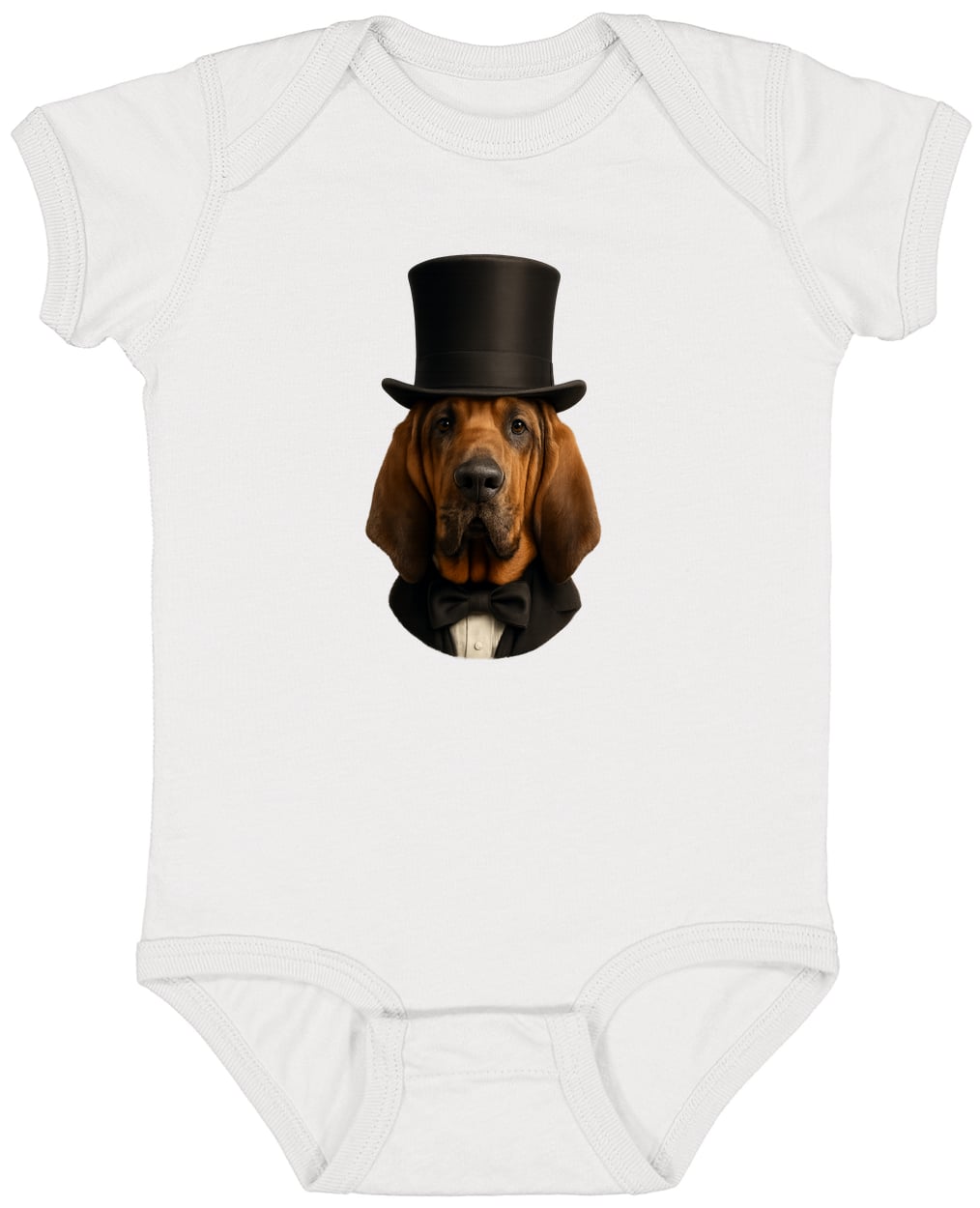 4424 Infant Fine Jersey Bodysuit - White