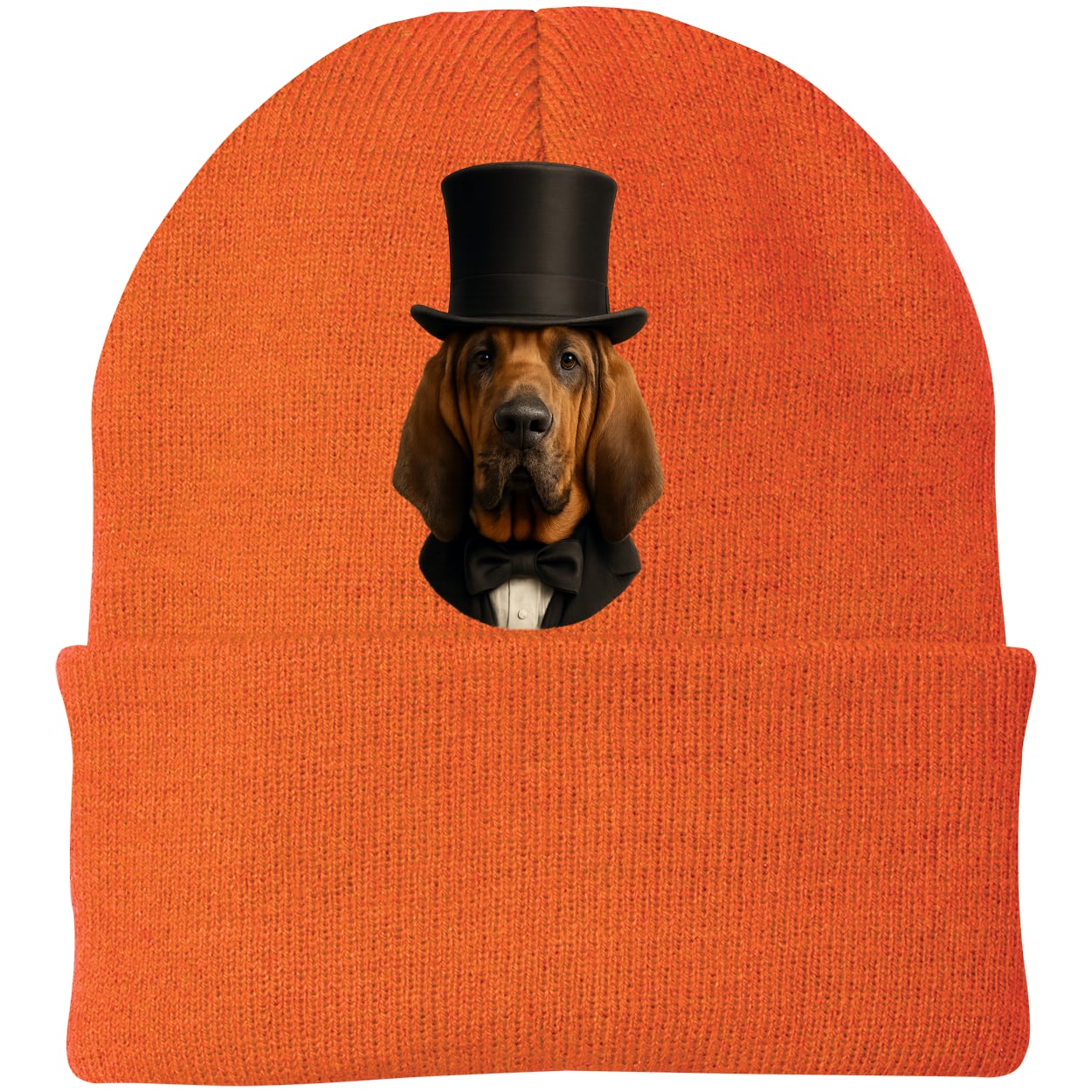 CP90 Port & Company Knit Beanie - Neon Orange