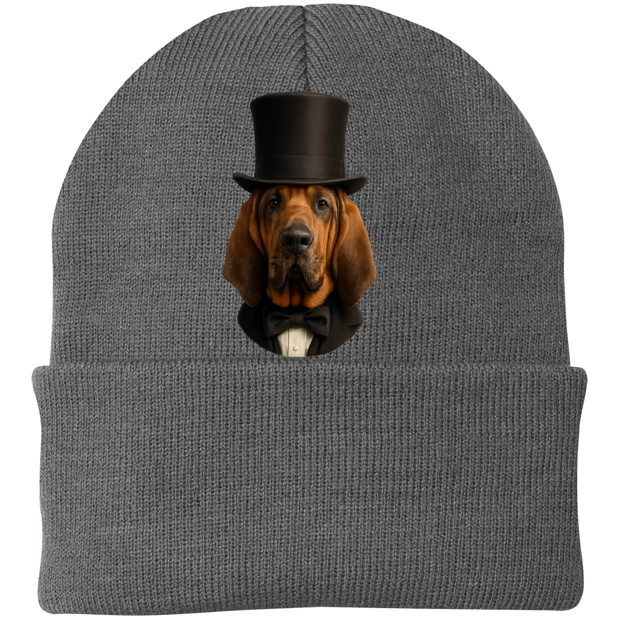 CP90 Port & Company Knit Beanie - Athletic Oxford
